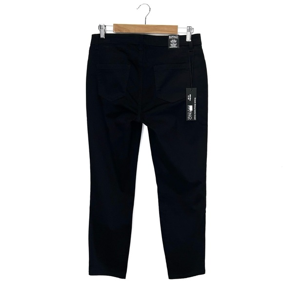 Buffalo David Bitton Black Daily Stretch Skinny Jeans Size 8 Ankle Grazer NWT - Picture 3 of 6
